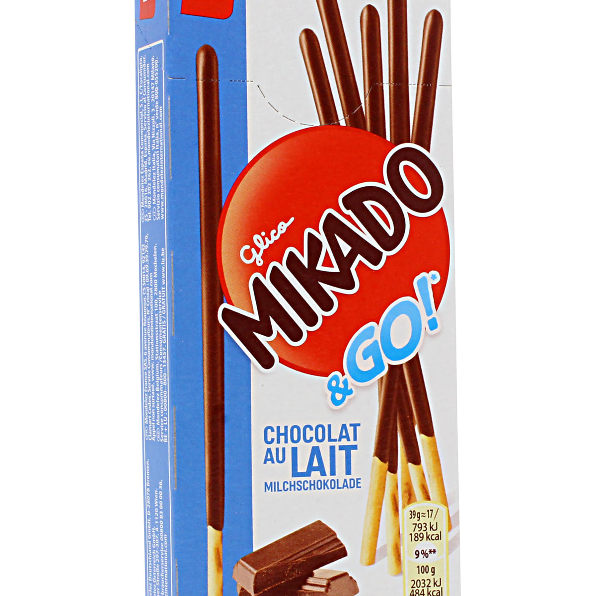 LU Mikado & GO! Milk Chocolate Biscuits - 1.3 oz / 39 g