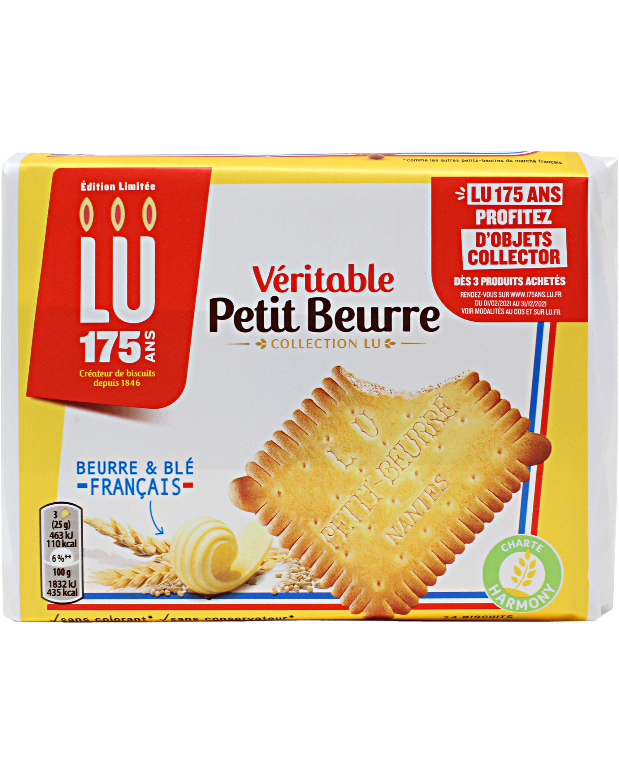 LU Le Petit Beurre Salted Butter Biscuits 167G - Tesco Groceries