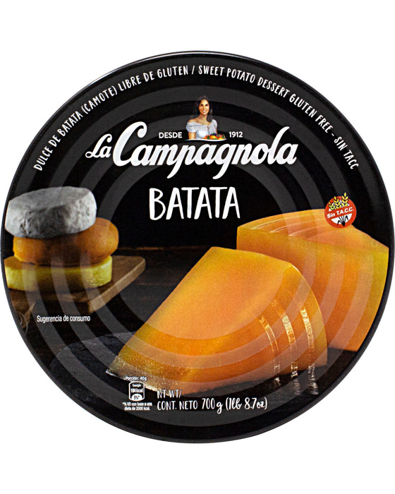 La Campagnola Dulce de Batata (Sweet Potato Dessert) - Front