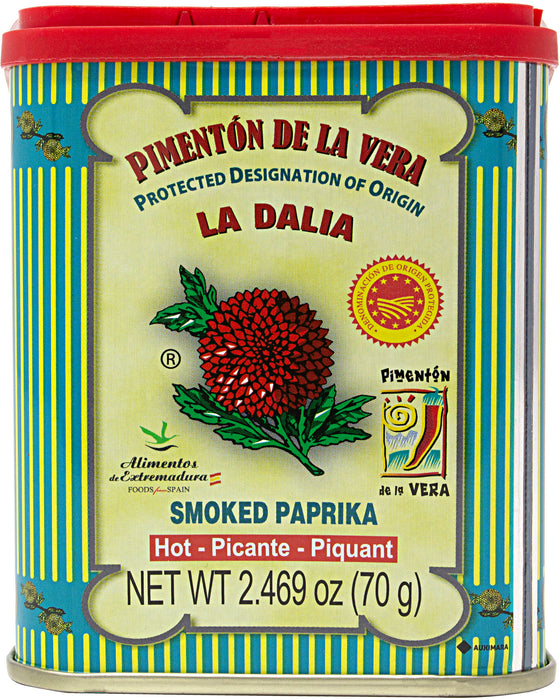 La Dalia Smoked Paprika Powder (Hot Spanish Paprika) Close Up