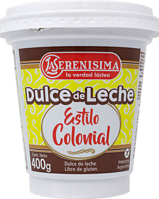 Dulce de Leche Repostero Sin TACC San Ignacio, 400 g / 14.10 oz