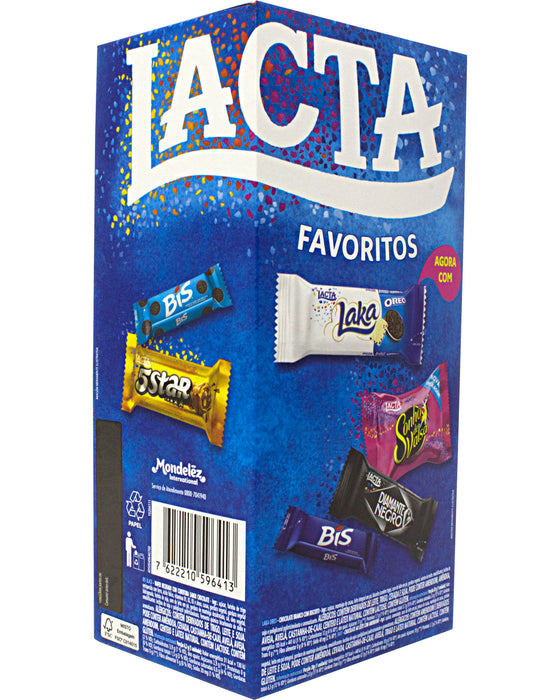 Lacta Favoritos Chocolate Candy (Assorted Box) - Vertical