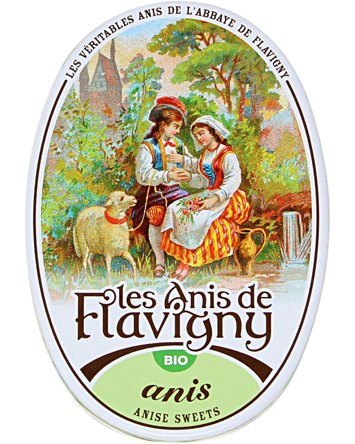 Les Anis de Flavigny Organic Anise Candies, Tin