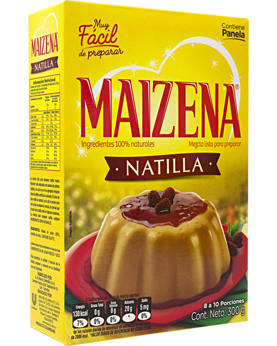 Maizena Natilla con Panela (Cornstarch Custard Mix)