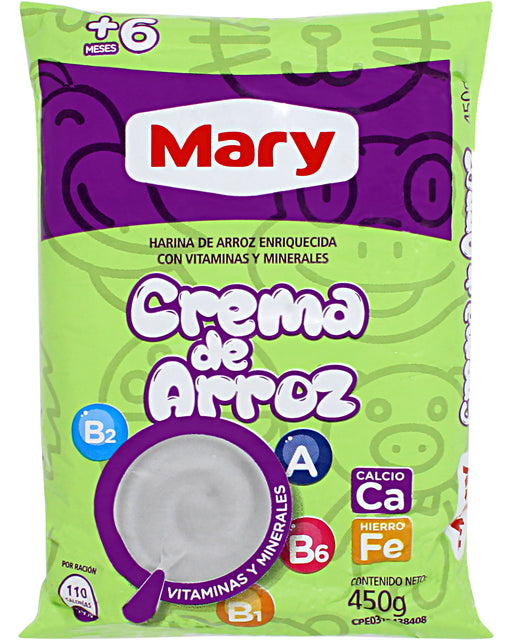 Mary Crema de Arroz (Rice Flour)
