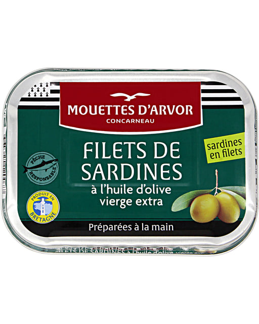 Mouettes d'Arvor Sardine Fillet in Olive Oil