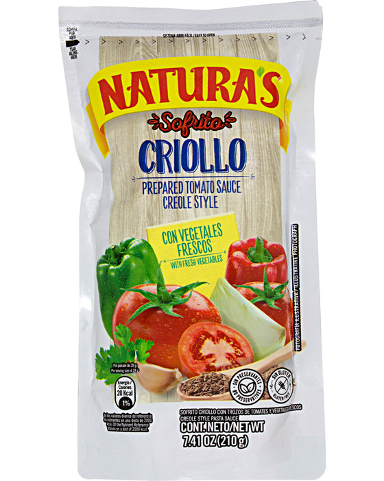 Natura’s Sofrito Criollo (Creole Style Sauce)