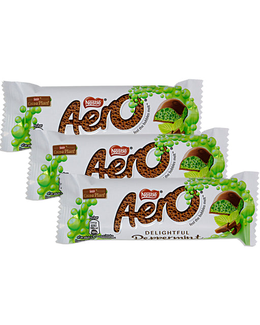 Nestle Aero Peppermint Chocolate Bar (Pack of 3)