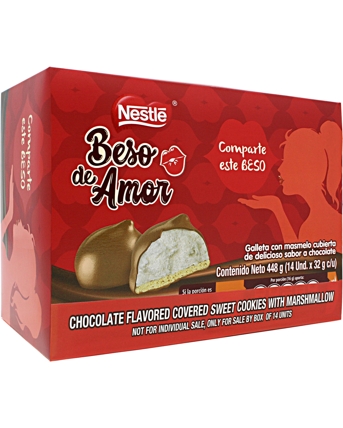 Nestle Besos de Moza (Cookie and Meringue Bonbons)