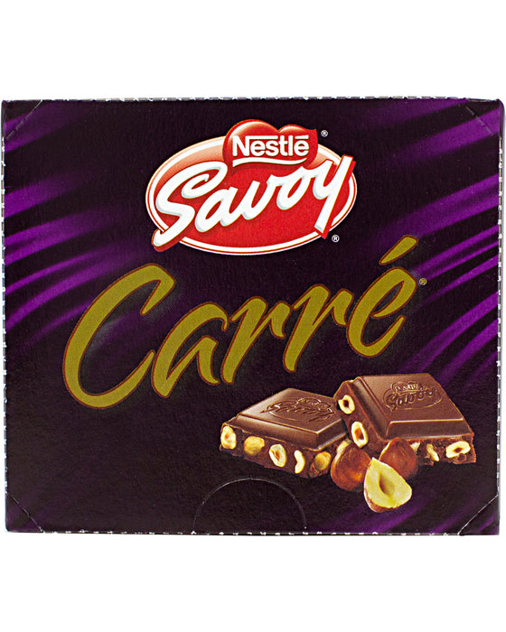Nestle Savoy Carre de Avellanas Hazelnut Chocolate Bar - Front