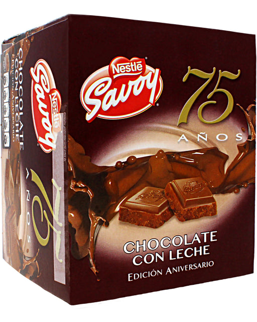 Nestle Savoy Chocolate 75 Aniversario (Milk Chocolate) (Box of 10)