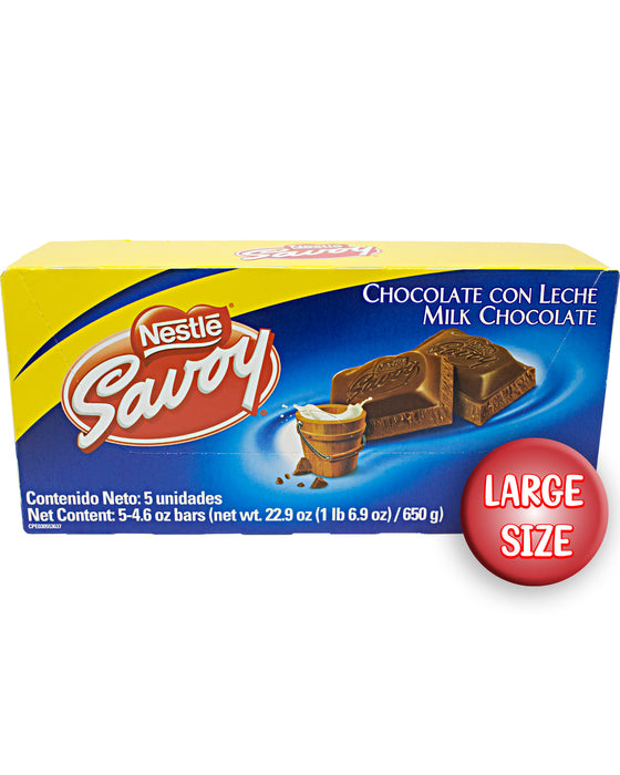 Nestle Savoy Milk Chocolate Bar (5 big bars)