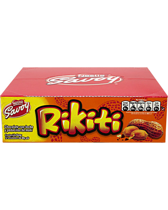 Nestle Savoy Rikiti Chocolate with Peanut Bar