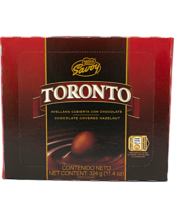 Nestle Savoy Toronto Chocolate Covered Hazelnut Candy