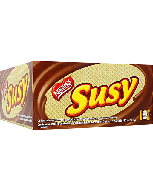 Nestle Susy Chocolate Wafer (Box of 18)