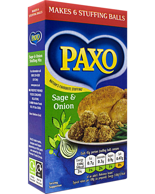 Paxo Stuffing Sage and Onion