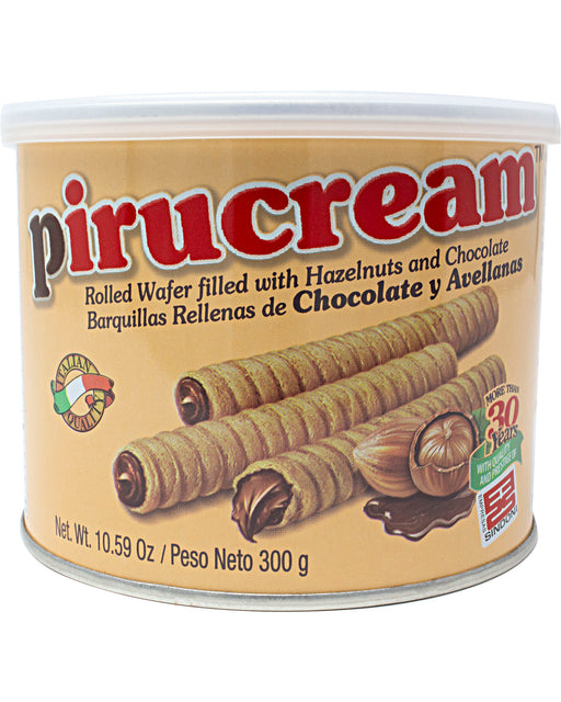 Pirucream (Pirulin Chocolate Wafer Sticks, Large Can)