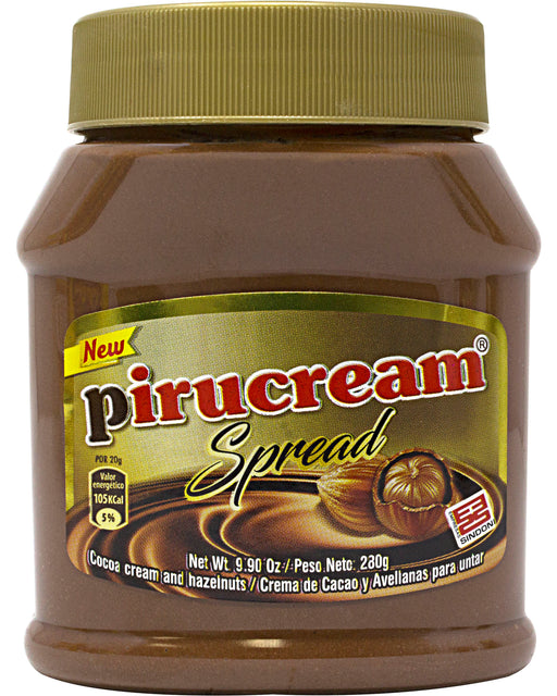 Pirucream Spread (Hazelnut and Cocoa Cream)