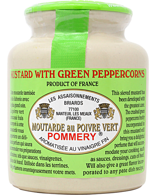 Pommery Mustard with Green Peppercorns