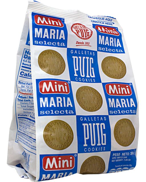 Puig Mini Maria Cookies (Venezuelan Maria Biscuits)