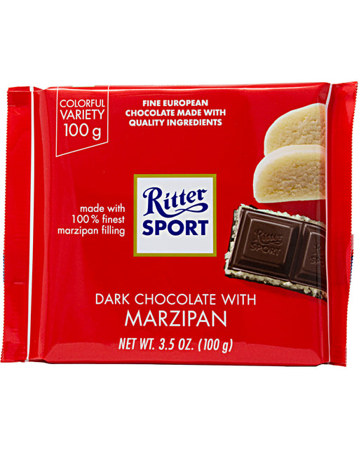 Ritter Sport Dark Chocolate with Marzipan