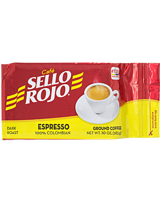 Sello Rojo Coffee (100% Colombian, Dark Roast)