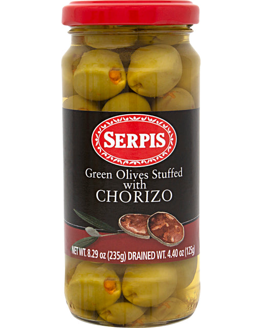 Serpis Olives Stuffed with Chorizo Sausage 