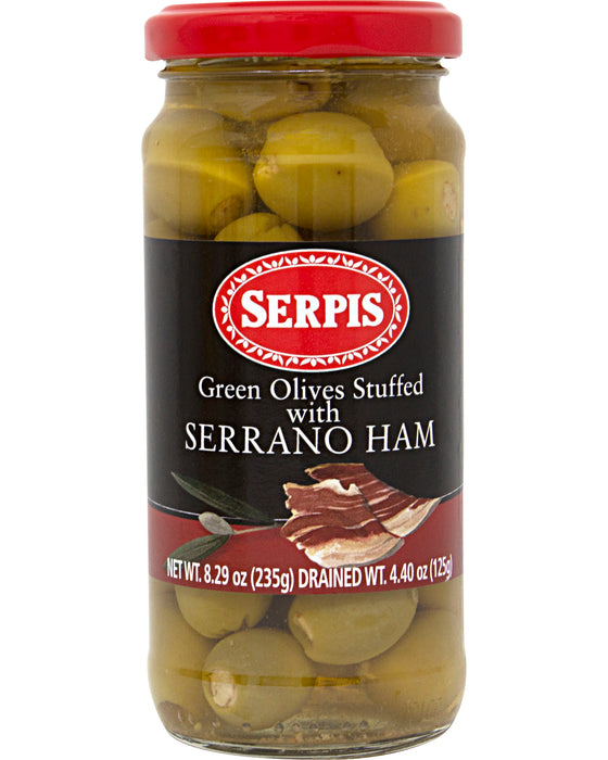 Serpis Olives Stuffed with Serrano Ham
