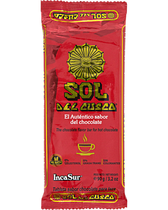 Sol del Cusco Chocolate Tablets for Hot Cocoa - Individual