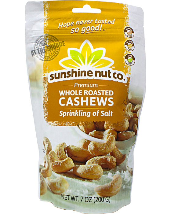 Sunshine Nut Company Whole Roasted Cashews