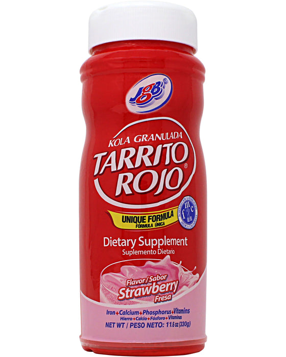 Tarrito Rojo Kola Granulada, Strawberry Flavor (Dietary Supplement)