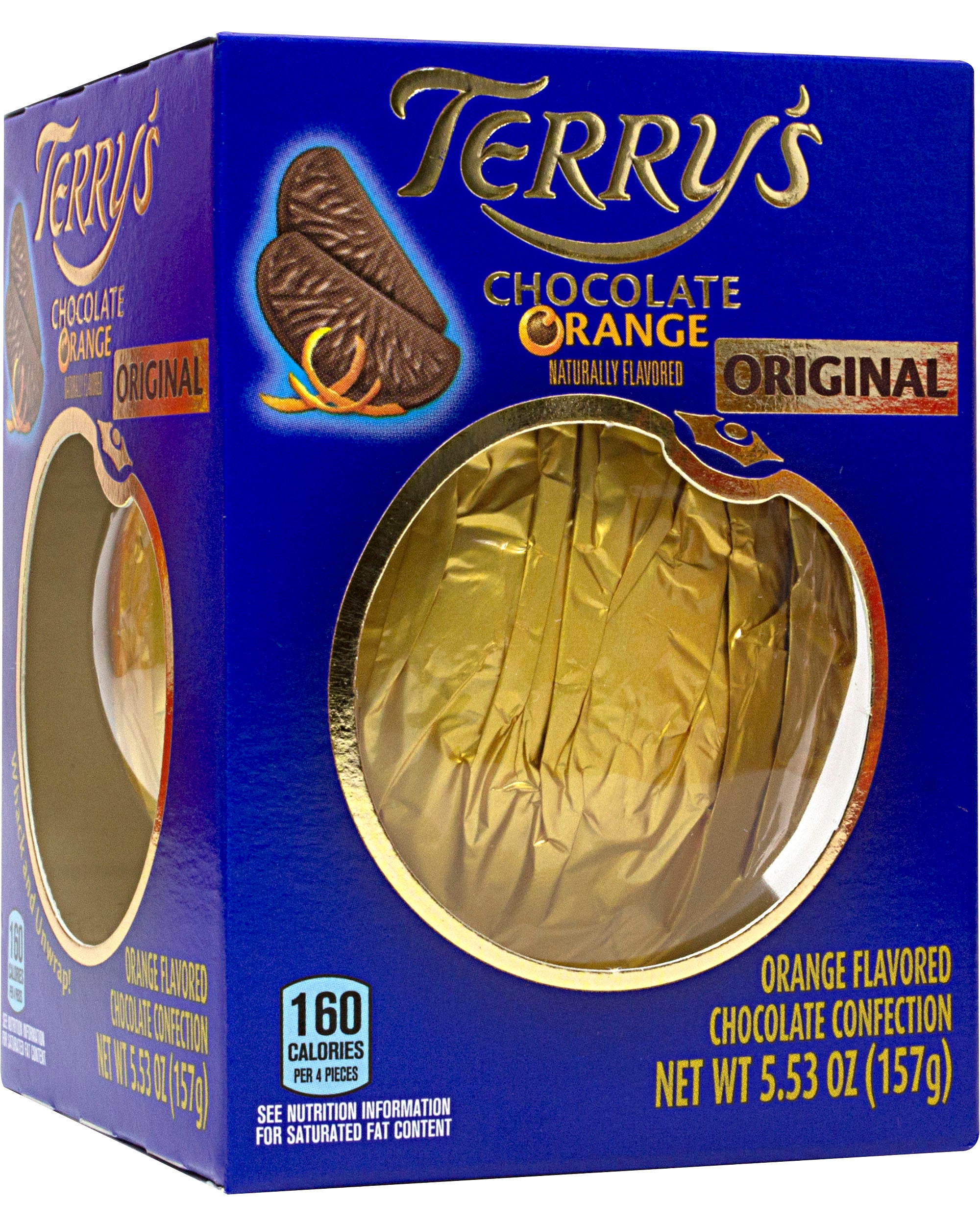Terry's Milk Chocolate Orange 5.53oz - Real Orange Oil in Every