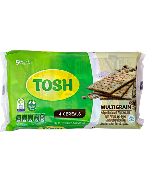 Tosh Crackers, Multigrain (Pack of 9)