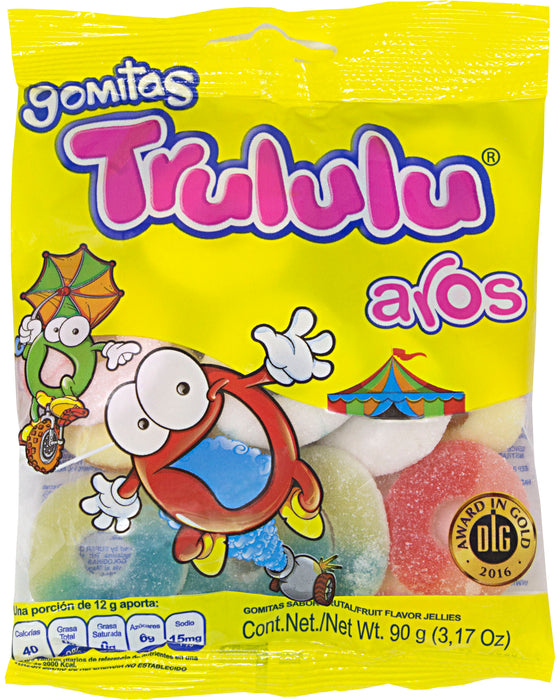 Trululu Gomitas Aros (Fruit-Flavored Gummies)