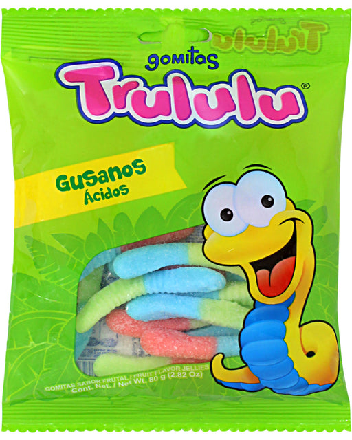 Trululu Gusanos Acidos (Sour Gummies)