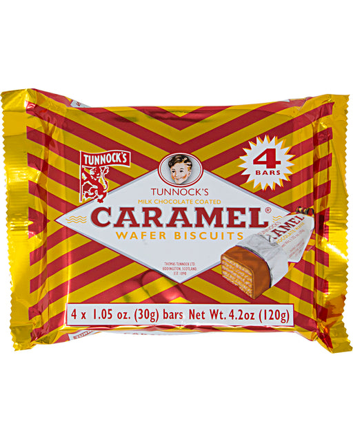 Tunnock’s Caramel Wafer Biscuits
