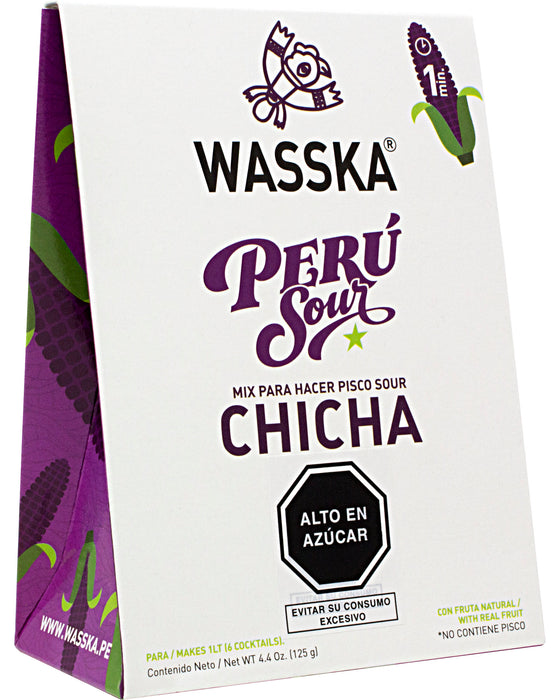 Wasska Peru Sour, Chicha Morada Flavor (Cocktail Mix)