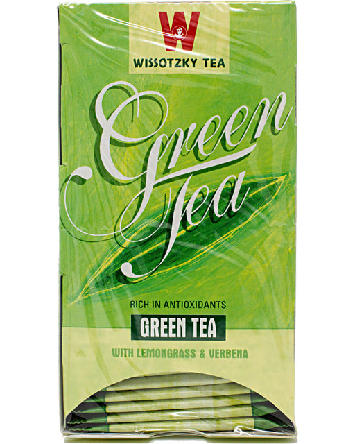 Wissotzky Green Tea with Lemongrass and Verbena